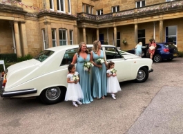 Classic Daimler for weddings in Worthing